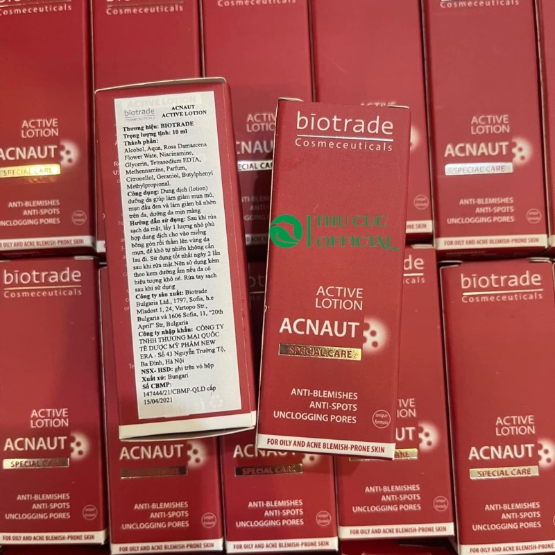 Dung dịch chấm mụn viêm Biotrade Acnaut Active Lotion