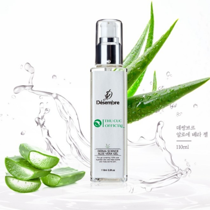 Gel lô hội Desembre Derma Science Aloe Vera Gel - Dưỡng ẩm, dịu da