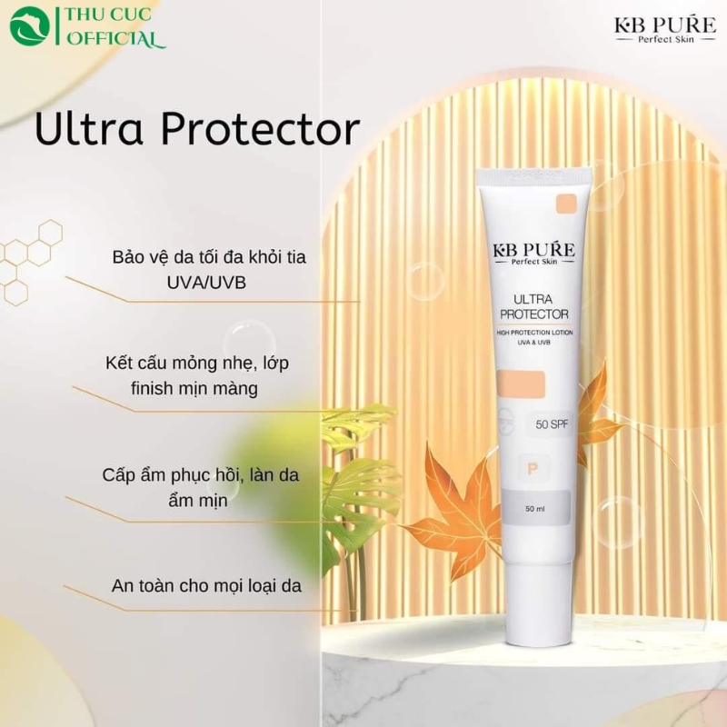 Kem chống nắng KB Pure Ultra Protector Spf 50 50ml