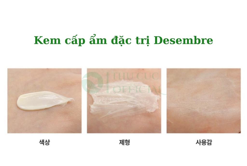 Kem Cấp Ẩm Đặc Trị Desembre Hydrating Cream 120g
