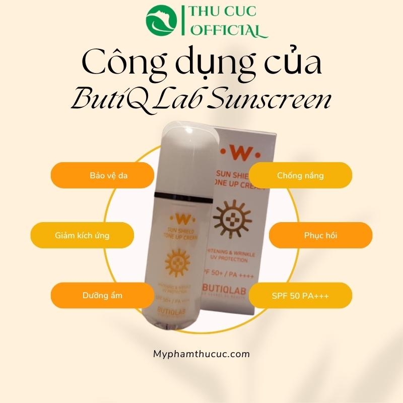 Kem chống nắng Butiq Lab