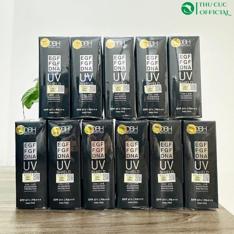 Kem Chống Nắng DBH EGF UV Shield SPF47 PA+++ 60ML
