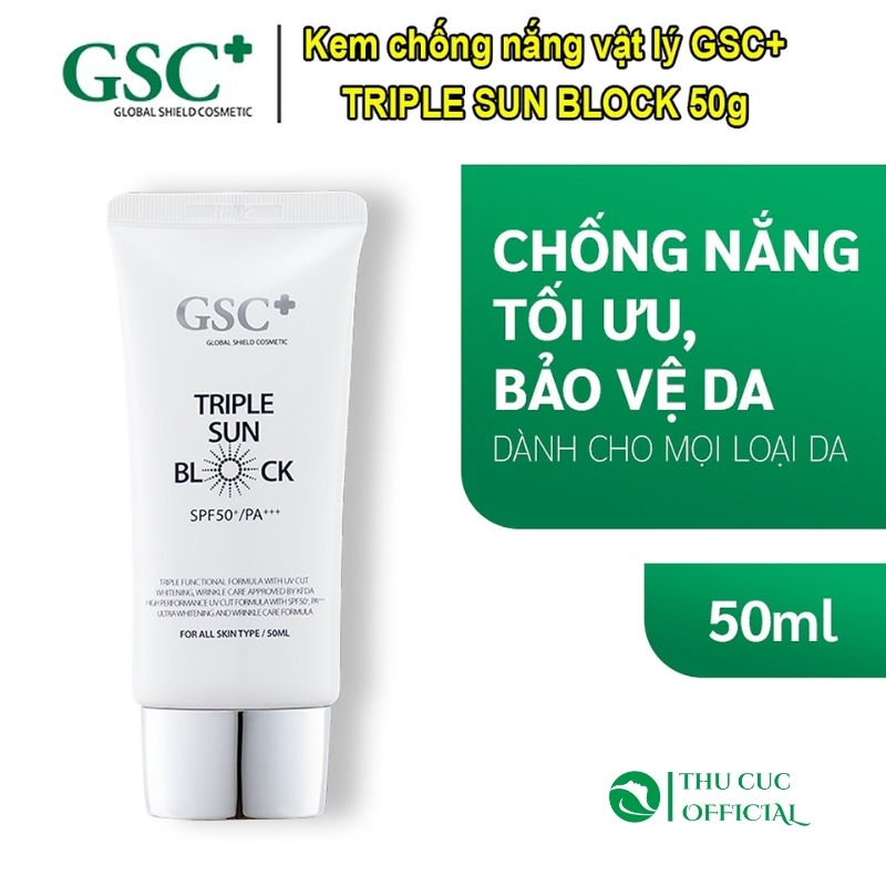 Kem chống nắng vật lý GSC