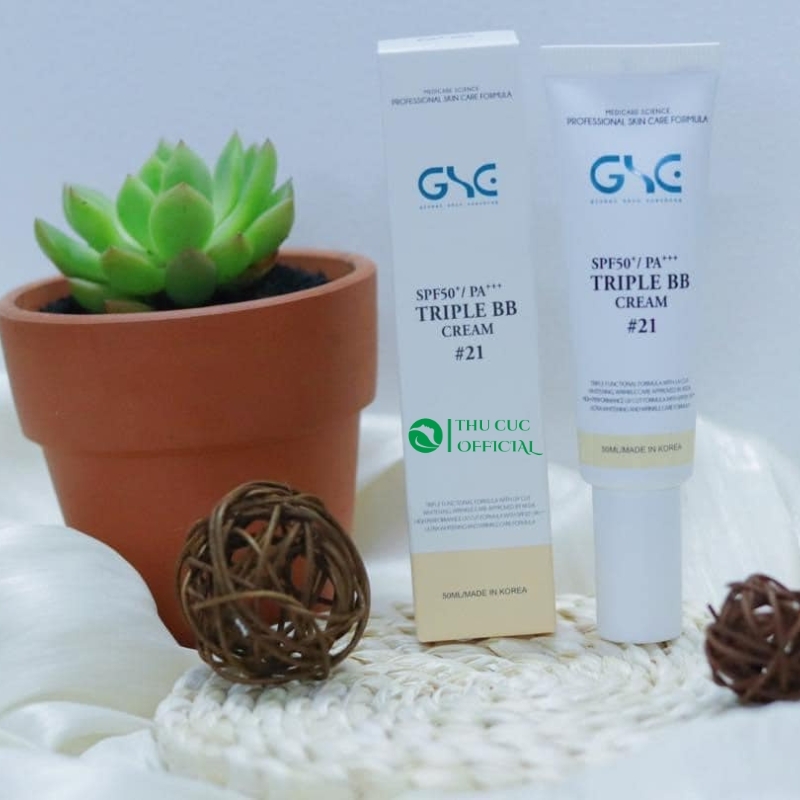 Kem chống nắng nâng tone Hey GSC  BB Tripple Cream SPF 50 PA++