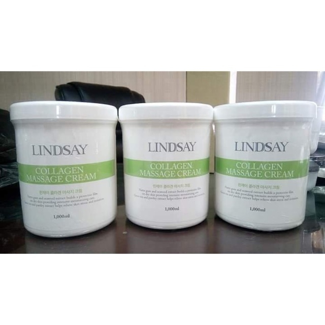 Kem massage collagen Lindsay 1000ml