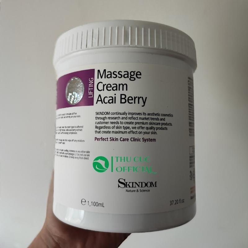 Kem Massage Skindom Cream Acai Berry