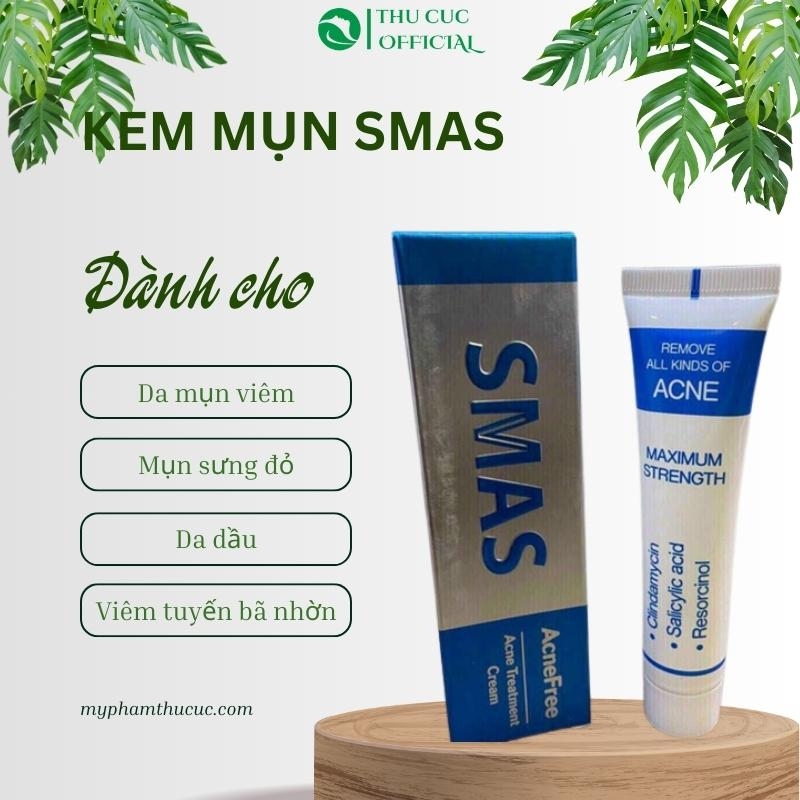 Kem chấm mụn Smas