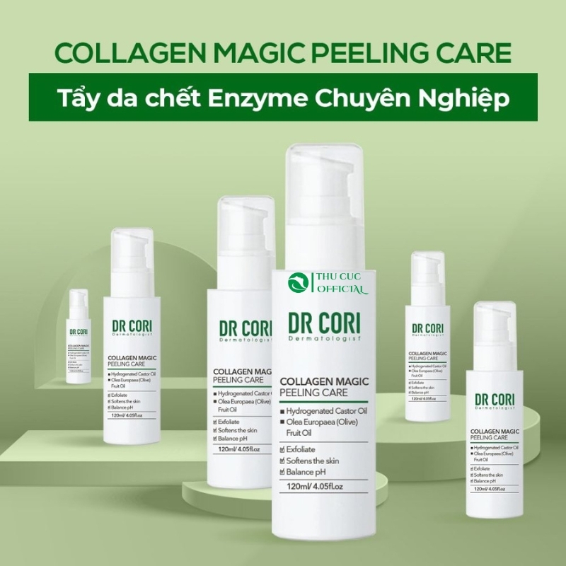 Kem tẩy da chết Dr Pluscell - Dr Cori Collagen Magic Peeling Care 120ml