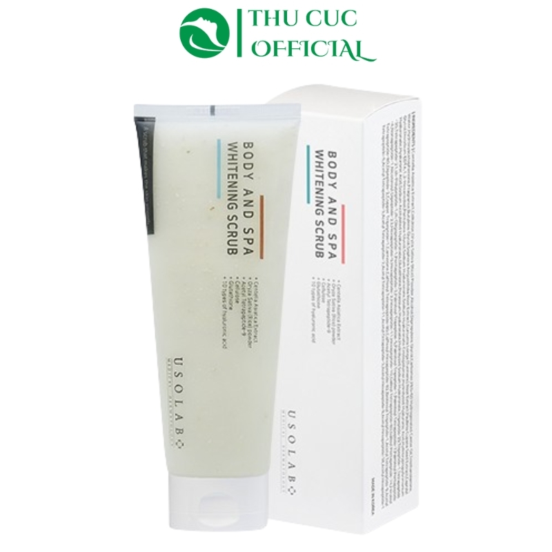 Tẩy tế bào chết toàn thân Usolab Body and SPA White Scrub - Trẻ hoá, Sáng da