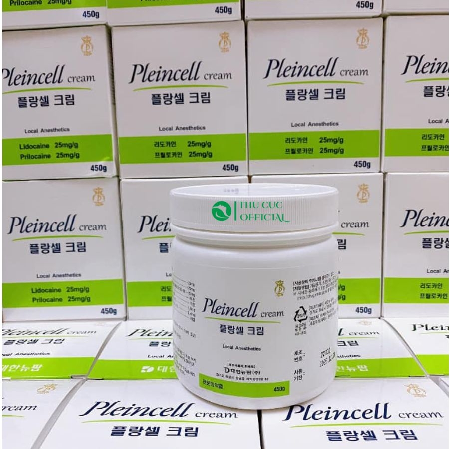 Kem Ủ Tê Pleincell Cream 450g - Tê mạnh Chính Hãng Cho Spa