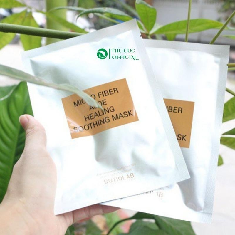 Mặt nạ dầu mỡ ngựa Butiqlab Micro Fiber Aloe Healing