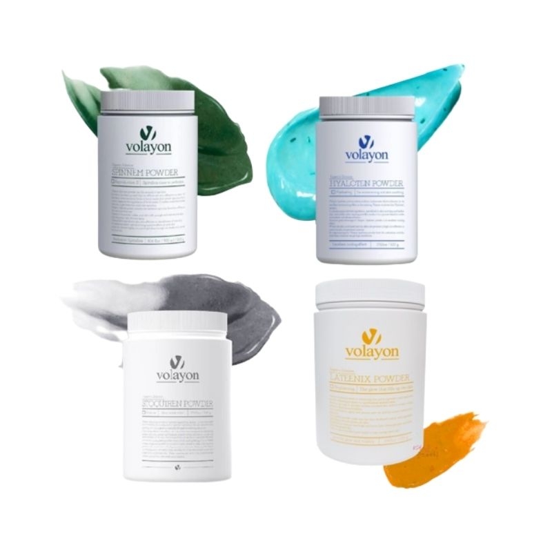 Mặt nạ Volayon - Top 4 loại mặt nạ tảo xoắn Volayon 500g Spa ưa chuộng