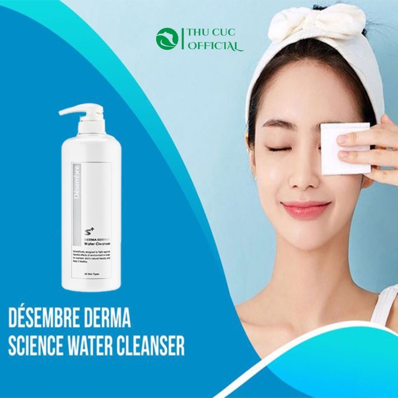 Nước tẩy trang làm sạch Désembre Derma Science Water Cleanser Hàn Quốc