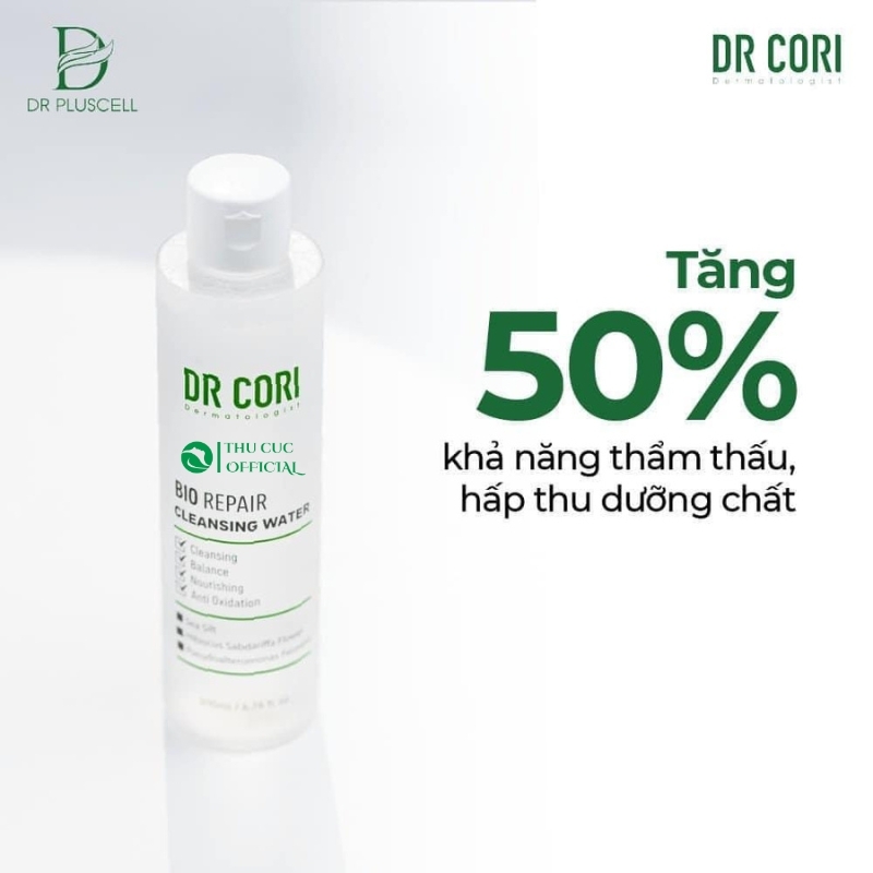 Nước tẩy trang Dr Cori Bio Repair Cleansing Water 200ml