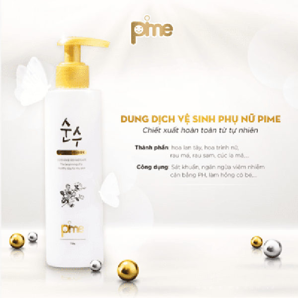 Dung dịch vệ sinh phụ nữ Pime 150g
