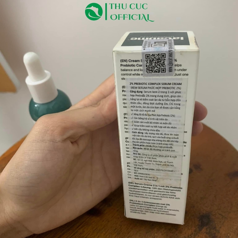 Tinh chất LaCabine 2% Prebiotic Complex Serum Cream 30ml