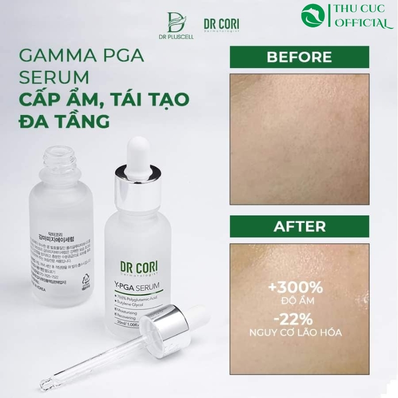 Serum phục hồi Dr Cori Gamma PGA 30ml- Dưỡng ẩm phục hồi da