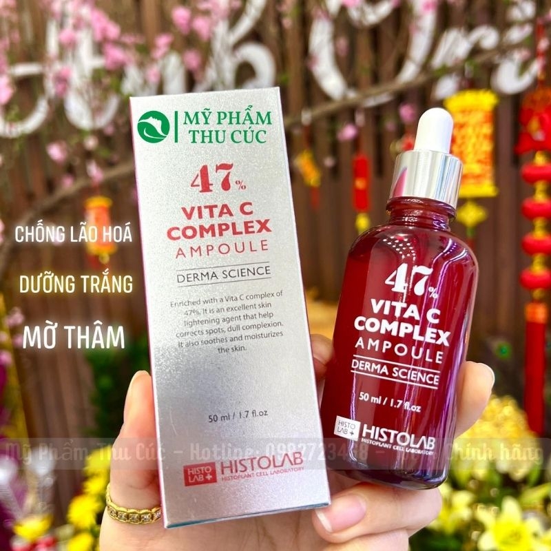 Serum Vitamin C Histolab 47% Vita C Complex Ampoule Derma Science