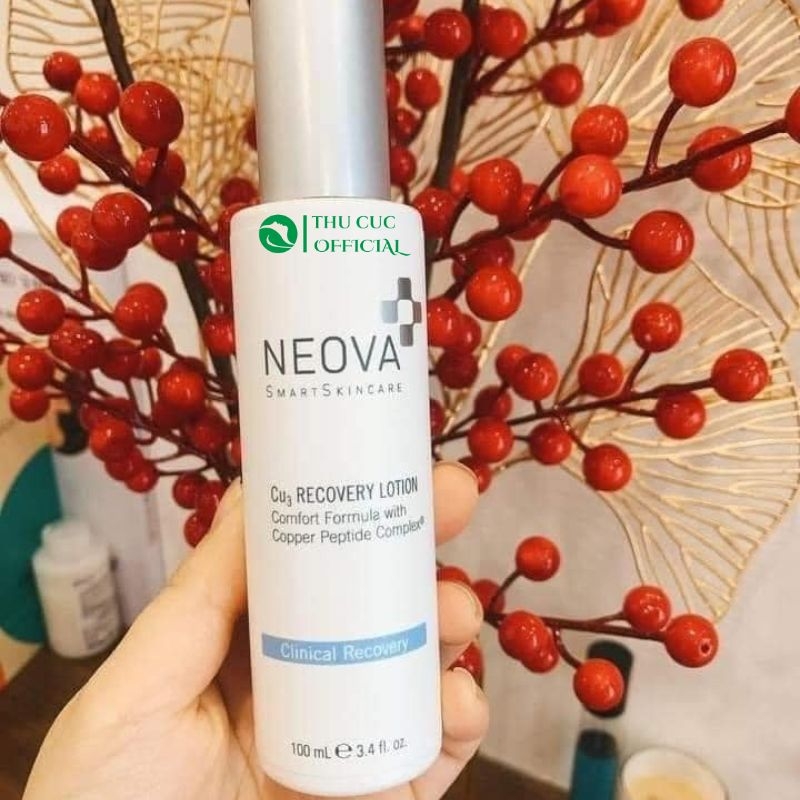 Sữa dưỡng phục hồi da Neova Cu3 Recovery Lotion 100ml - làm dịu da