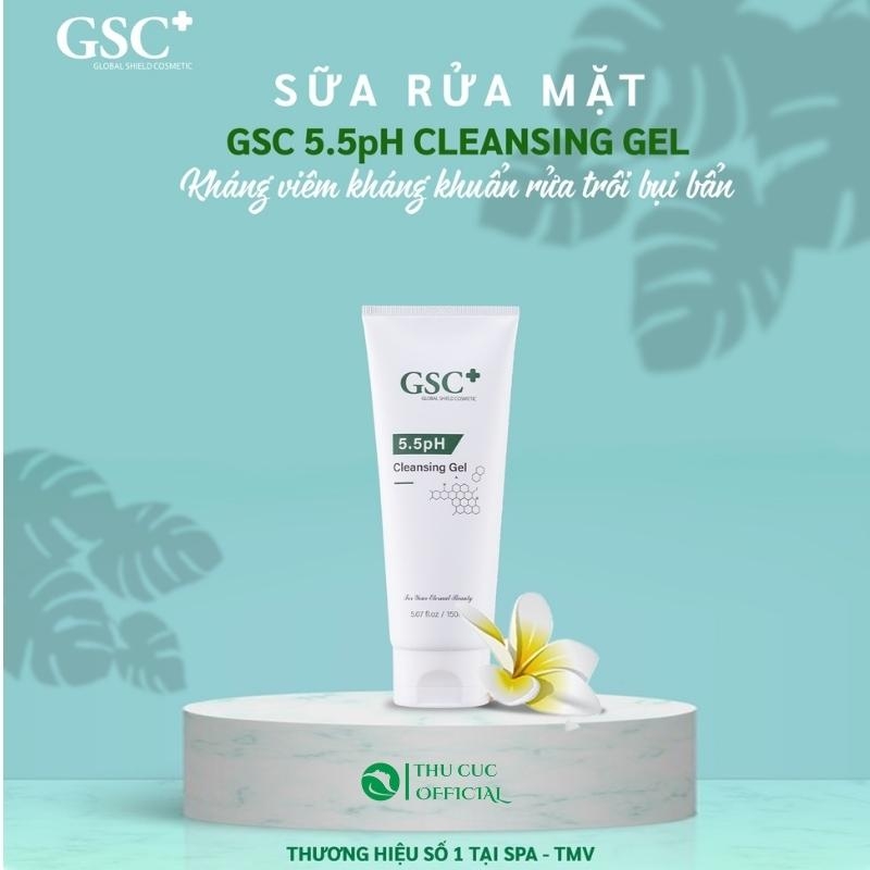 Sữa Rửa Mặt GSC+ Cleansing Gel 5.5pH 150ml