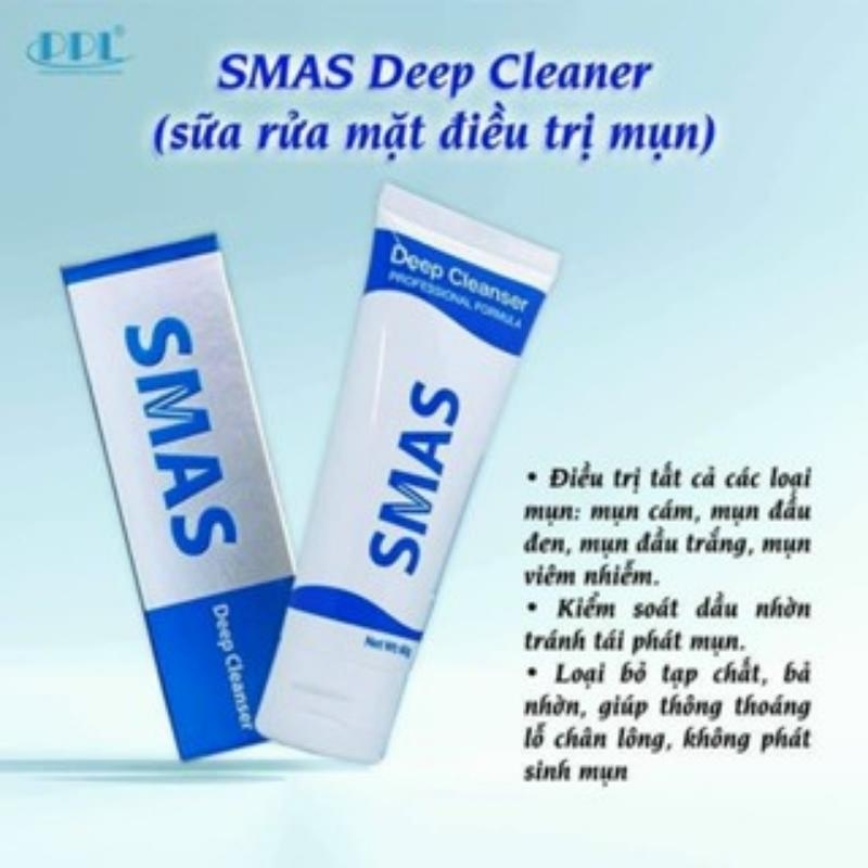 Sữa rửa mặt Smas Deep Cleanser 50g