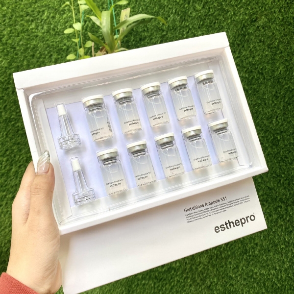 Serum Tế Bào Gốc Trắng da Esthemax Glutathione Ampoule 551 Esthepro