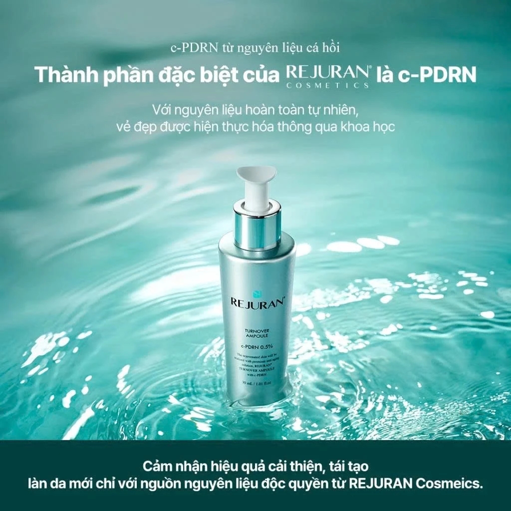 Serum Rejuran Healer Turnover Ampoule – Tái Tạo Da, Trẻ Hóa & Làm Sáng Da 30ml