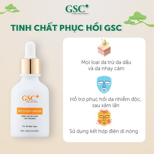 Tinh chất phục hồi GSC 50ml