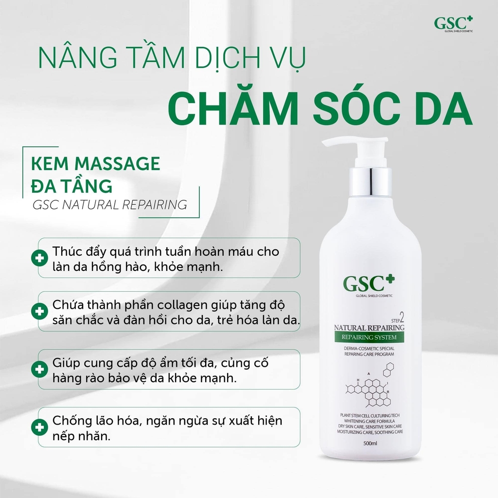 Kem massage đa tầng GSC+