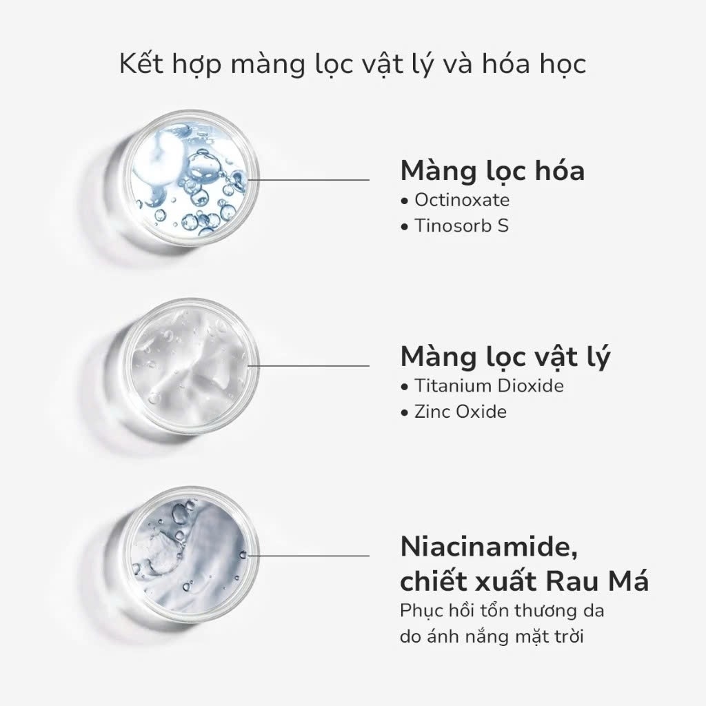 Kem chống nắng vật lý GSC