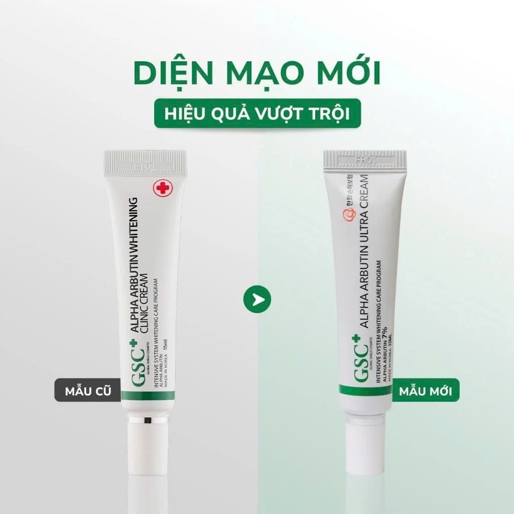 Kem giảm nám dưỡng trắng GSC