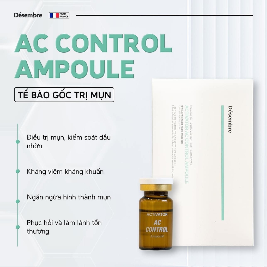 Tế bào gốc giảm mụn P+ Desembre