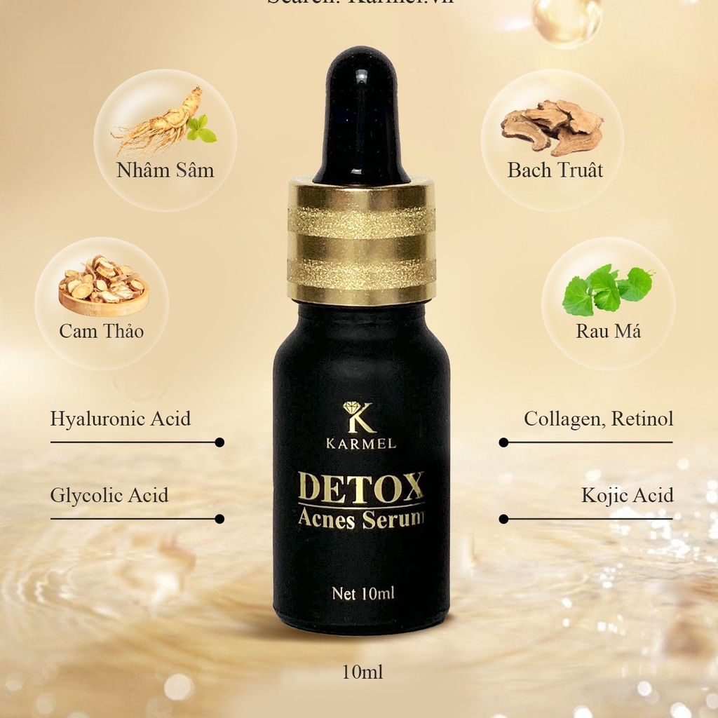 Serum giảm mụn Detox Acnes Kamel