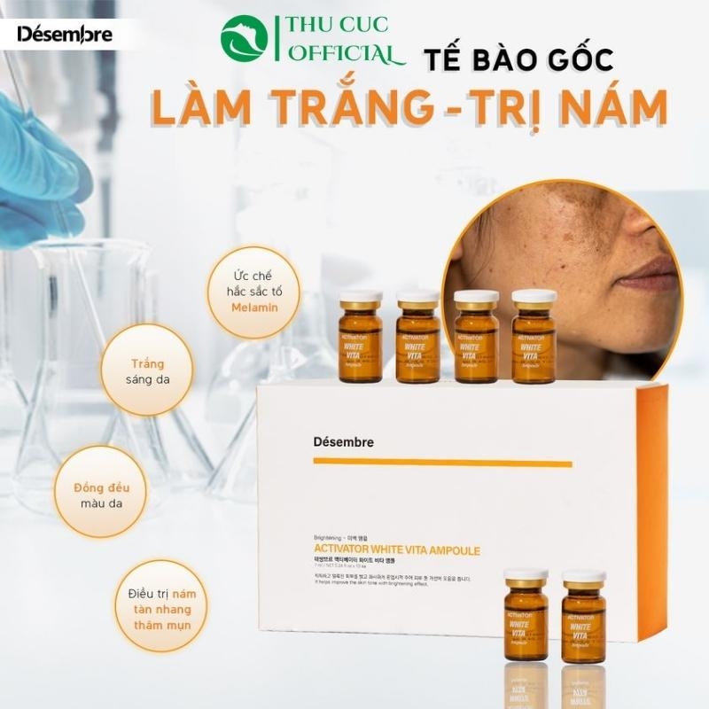 Tế bào gốc cho da thâm nám W+ Desembre