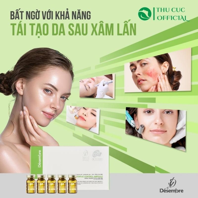Tế bào gốc giảm mụn P+ Desembre