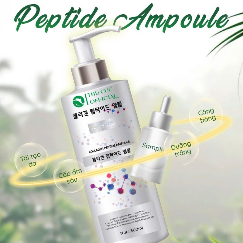 Tinh chất Naharu Complex Collagen Peptide Ampoule - Phục hồi căng bóng da