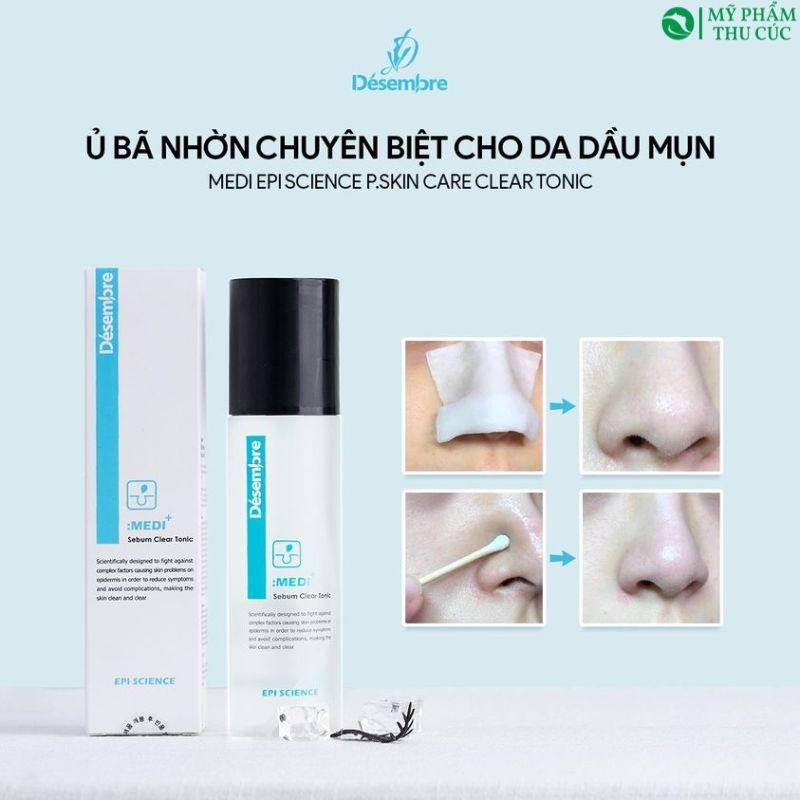 Ủ mụn Desembre Medi Epi science P.skin Care Clear Tonic