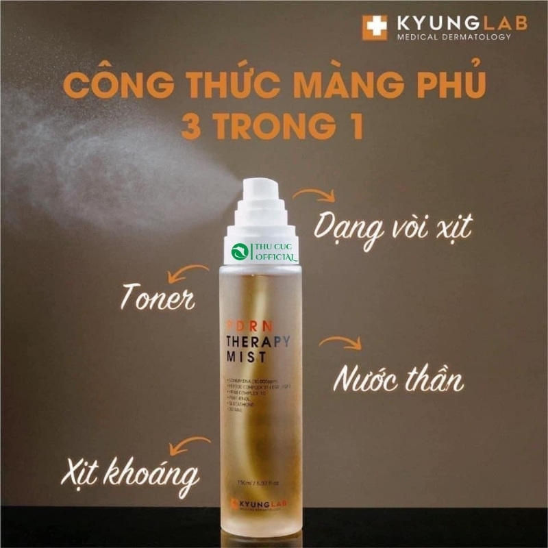 Xịt khoáng  Kyung Lab PDRN Therapy Mist size 150ml