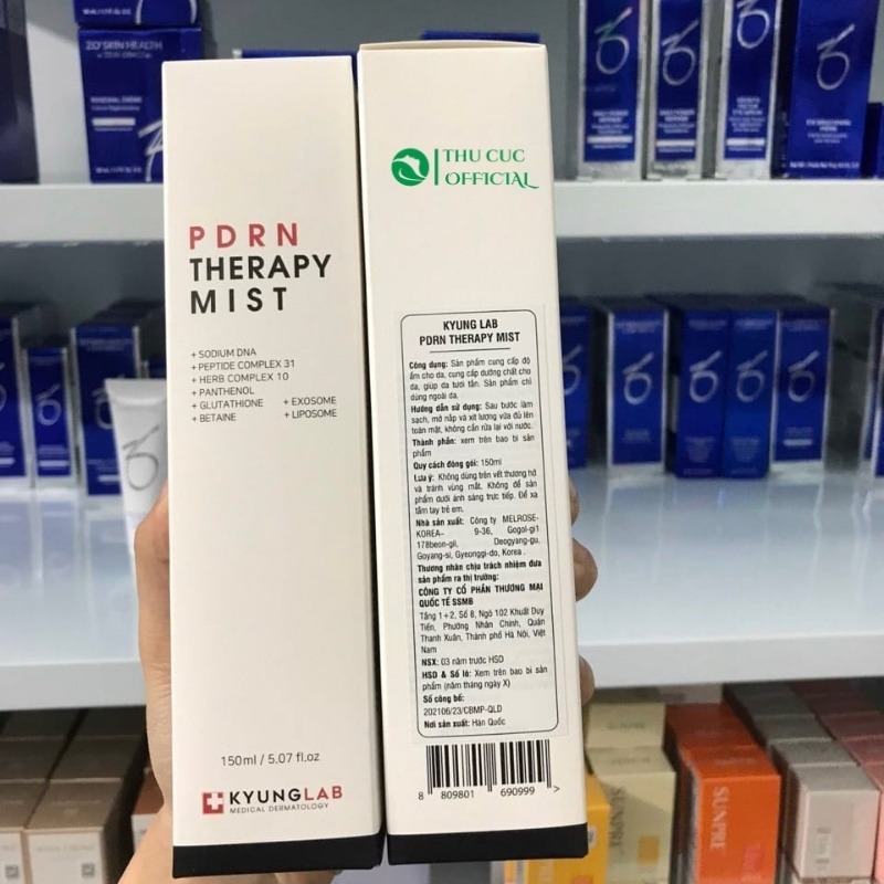 Xịt khoáng  Kyung Lab PDRN Therapy Mist size 150ml