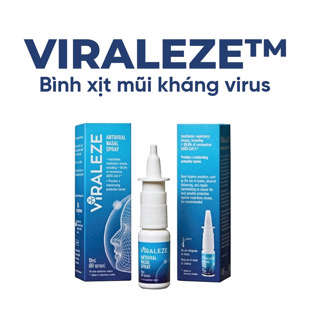 Xịt mũi kháng virus VIRALEZE