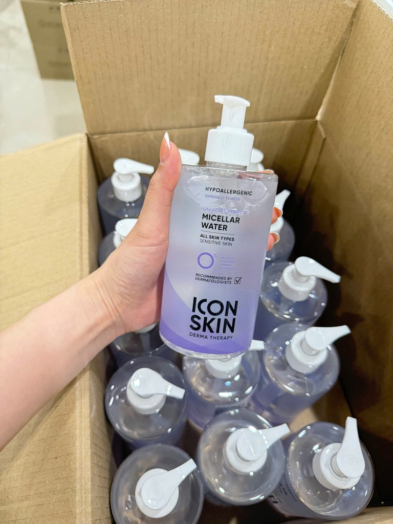 Nước Tẩy Trang ICONSKIN Delicate Purity Micellar Water – Làm Sạch Dịu Nhẹ Cho Da Nhạy Cảm