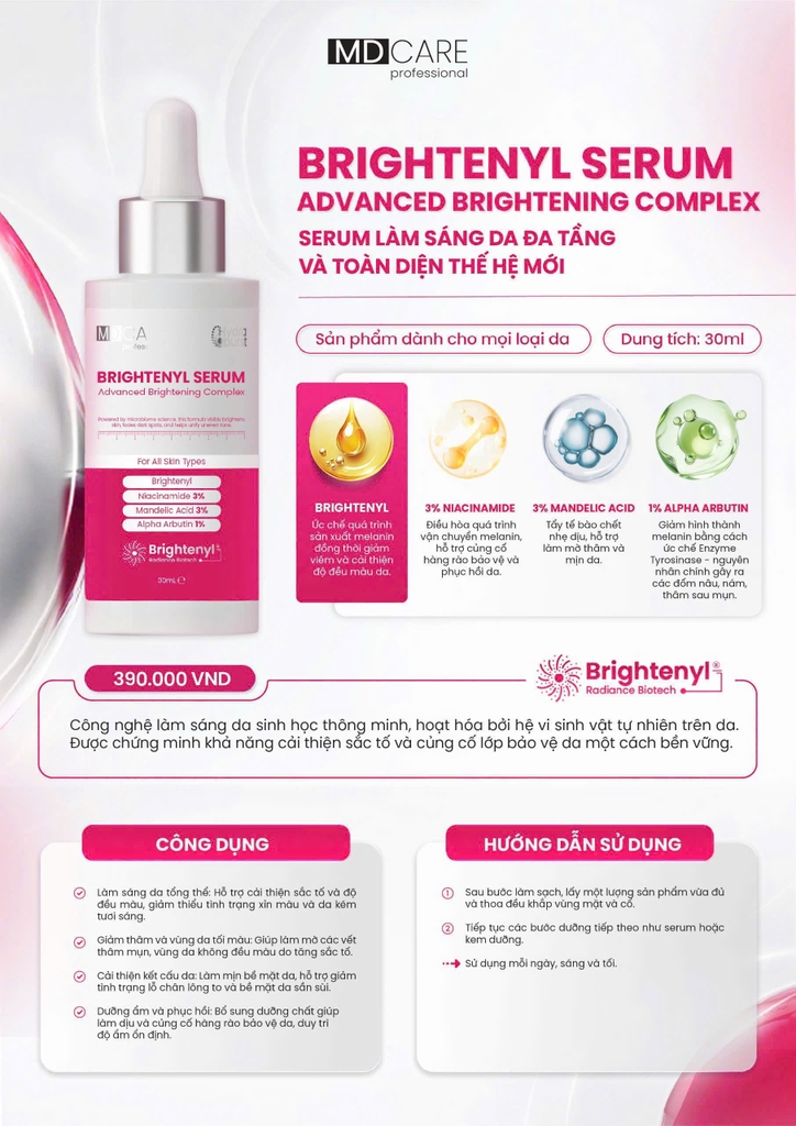 MD Care: Giải pháp Chăm sóc Da Khoa học Toàn diện từ da mặt đến body