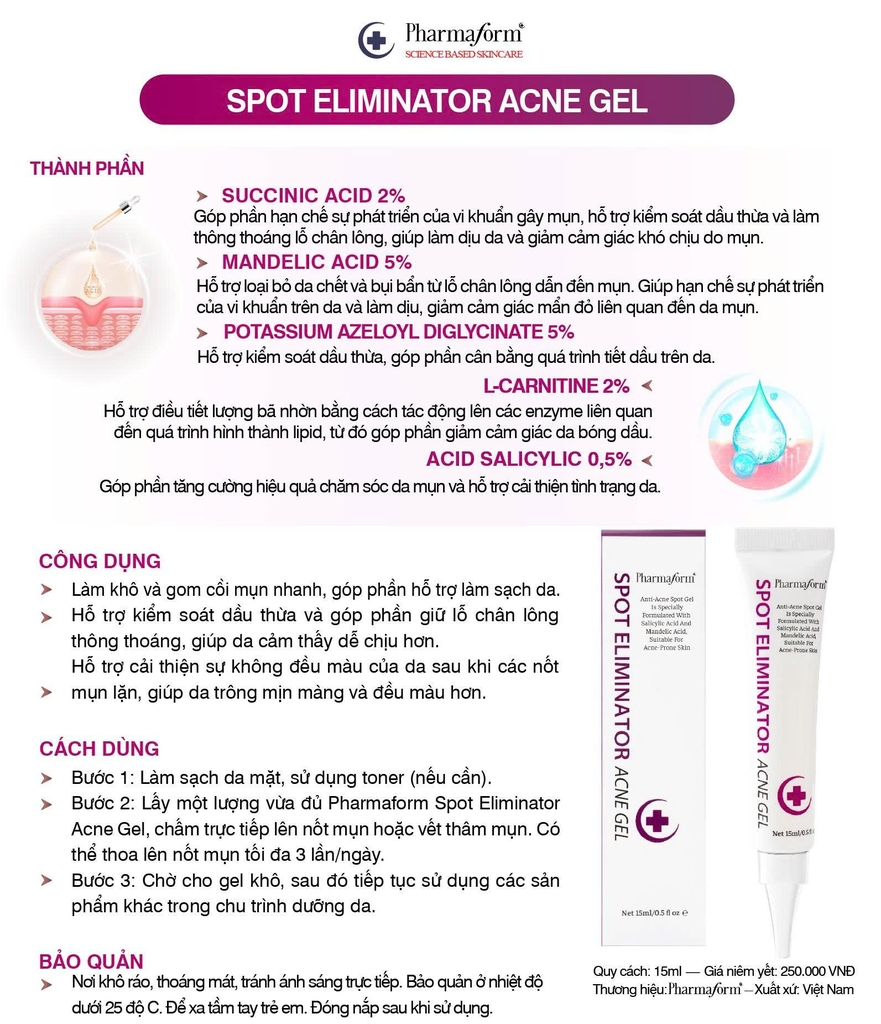 Bộ mỹ phẩm Pharmaform