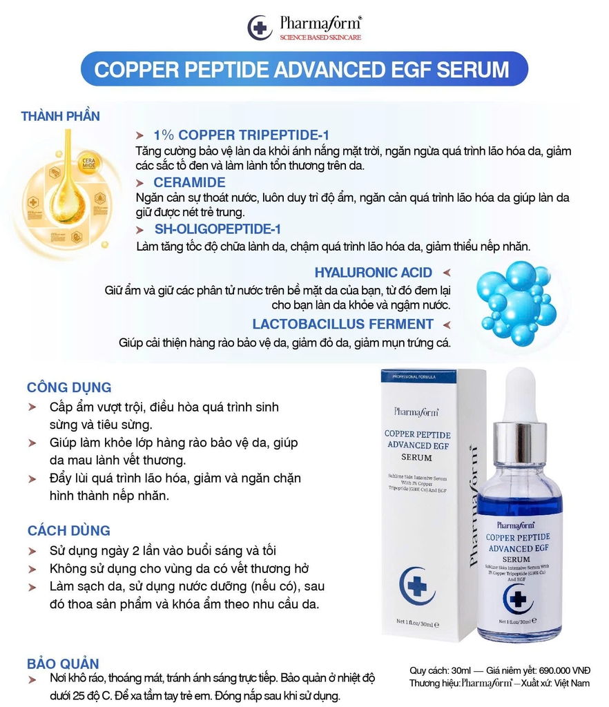 Bộ mỹ phẩm Pharmaform