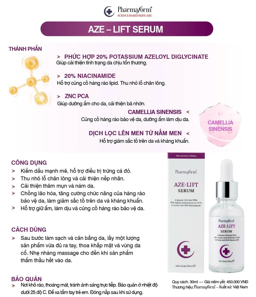 Bộ mỹ phẩm Pharmaform