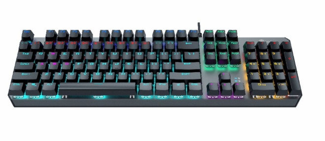Bàn phím cơ Gaming có đèn LED Lecoo GK301