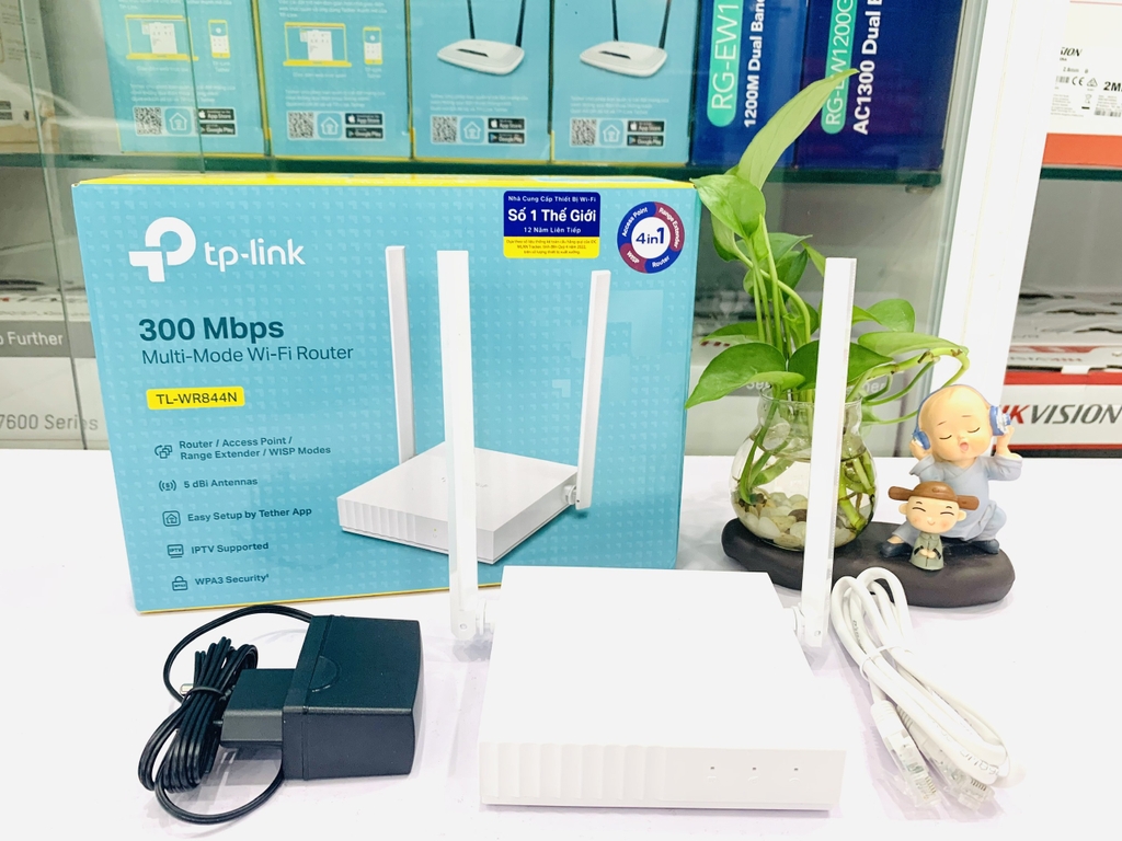 Bộ phát wifi TPLink TL-WR844N, tốc độ 300mps