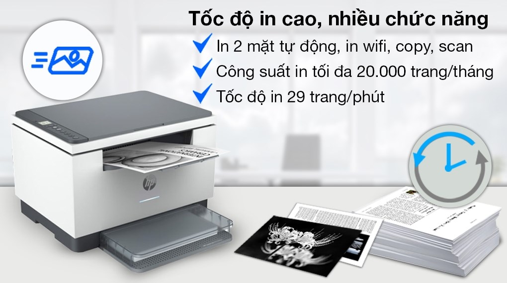 Máy in laser đen trắng HP LaserJet M236dw