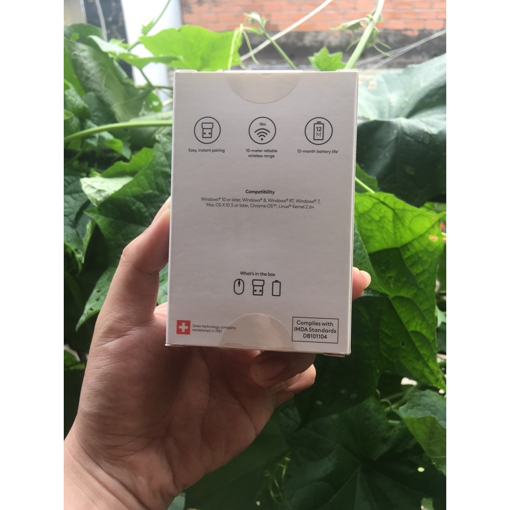 Chuột không dây Logitech B175 (Đen)