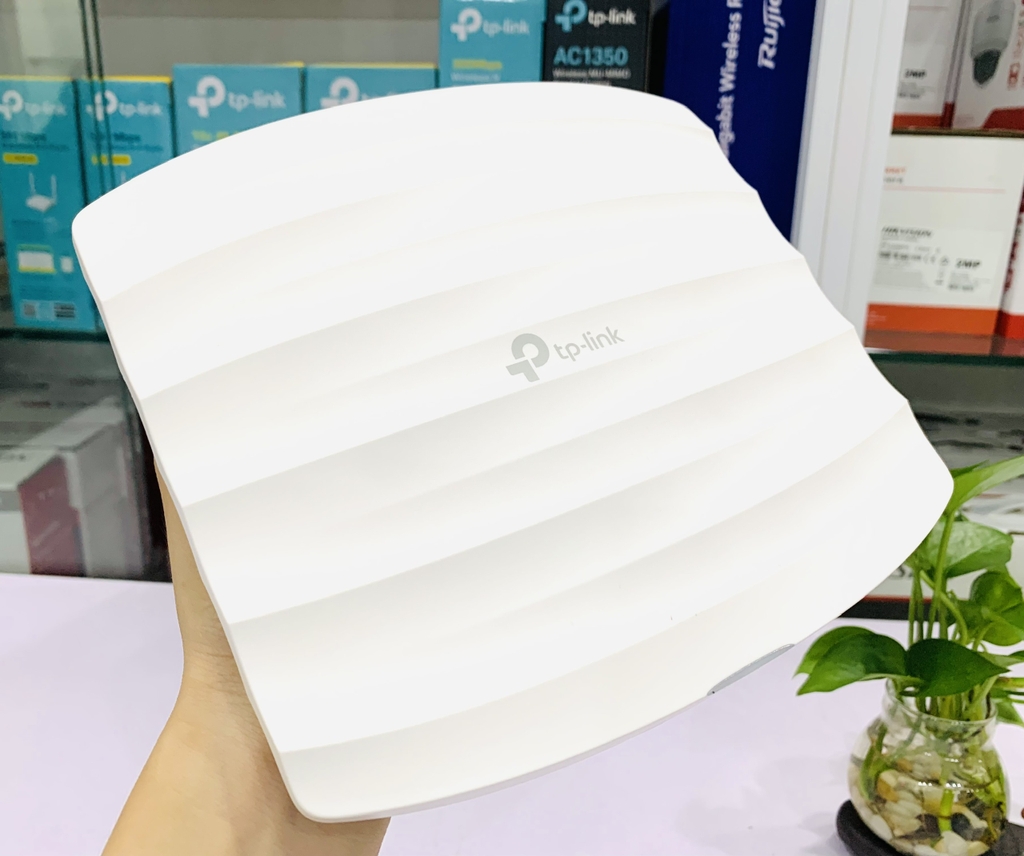 Bộ phát wifi TP-Link EAP110 (Chuẩn N/ 300Mbps/ 2 Ăng-ten ngầm/ Wifi Mesh/ 35 User/ Gắn trần/tường)
